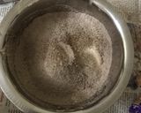 A picture of step 2 of Eggless Chocolate truffle cake.