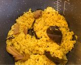 Foto langkah ke 6 dari resep Nasi Kuning Rice Cooker.