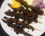 A picture of step 3 of Nigerian suya🥩.