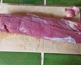 Foto del paso 1 de la receta: Filete de cerdo con champiñones 🐖