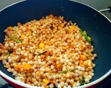 A picture of step 7 of Sabudana Khichdi.