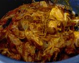 A picture of step 6 of Mutton Curry.