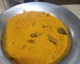 A picture of step 3 of Beef Biryani.