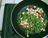 Foto langkah ke 2 dari resep Resep Tumis Kacang Panjang dan Tempe.