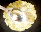 A picture of step 8 of Radish methi Paratha made with cornmeal.