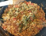 A picture of step 6 of My style keto cajun dirty cauliflower rice.