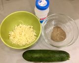 Cukkinis, sajtos finomság recept fázis 1 fotója