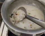 A picture of step 3 of Eid special kheer.