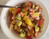 Foto del paso 2 de la receta: Filete de pescado con ensalada de piña y fresas