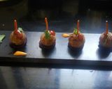 A picture of step 5 of Poha cheese bombs.