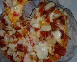Foto langkah ke 12 dari resep Pizza mozzarella teflon.