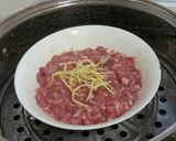 รูปขั้นตอนการทำที่ 3 ของ หมูสับนึ่งปลาเค็ม