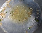 A picture of step 2 of Chicken hakka nodals.