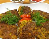 عکس مرحله 4 از دستور کوکوی لوبیا سبز