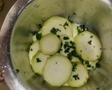 A picture of step 1 of Courgette Fritters.