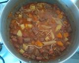 Foto del paso 4 de la receta: Guiso de lentejas con fideos
