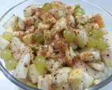 A picture of step 1 of 🍎🍌🍊🍐#Special #fruit # Chaat🍎🍌🍊🍐  #ramadankitiyari.