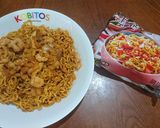 【味王泡麵創意秀】香辣雞肉炒泡麵的食譜步驟9照片