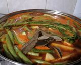 A picture of step 4 of Mole de Olla 🍲.