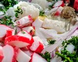 Foto del paso 1 de la receta: CEVICHE De🐬Merluza y Surimi🦀...!
