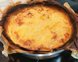 A picture of step 6 of Quiche with Jamón Ibérico and Manchego Cheese.