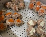 Foto langkah ke 5 dari resep Dimsum Ayam Aneka Topping.