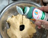 Foto langkah ke 2 dari resep Klepon Ubi Brownies Pandan.