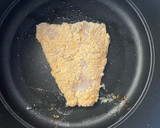 Foto del paso 2 de la receta: Librito de panga rebozada con pavo y queso en freidora de aire