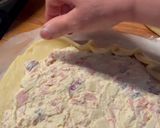 Foto del passaggio 3 della ricetta Tortino di Pasta Brise’ Farcito con Ricotta