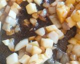 Foto del paso 1 de la receta: Risotto de pera y quesos veganos