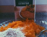 Foto del paso 2 de la receta: Tortilla de coreanito, tomate y queso