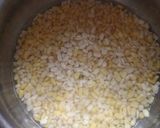 A picture of step 1 of Udad dal and rice.