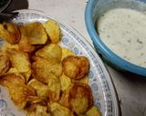 A picture of step 2 of Potato chips Chaat.