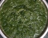 A picture of step 7 of Spinach and potato dry curry.
