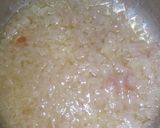 A picture of step 1 of Chicken masala curry.