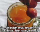 A picture of step 3 of Sunrise Mocktail | Easy Mug Mocktail Recipe.