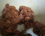 A picture of step 1 of Bajre ki kabab 😃😃.