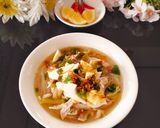 Foto langkah ke 4 dari resep Soto Ayam (bumbu instan).