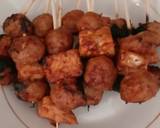 Sate baso tempe langkah memasak 2 foto