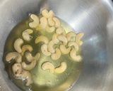 A picture of step 5 of Royal palak kaju masala.