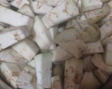 A picture of step 1 of Baingan aloo ki sabji.