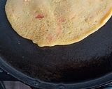A picture of step 4 of Rava uttapam.