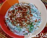 A picture of step 2 of Carrot Onion Raita.