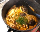 Hình bước làm 7 của món Canh kim chi nóng hổi cho mùa đông lạnh giá