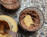 Foto del paso 3 de la receta: 🍥Porridge frío de maní y cacao amargo - Gachas de avena pre-cocidas 🍥