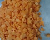 A picture of step 1 of Carrot pickle/ gajar ka aachar.
