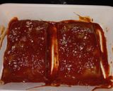 Foto del paso 5 de la receta: Lasaña rellena con salsa de tomates de carne molida