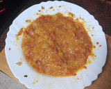 Foto del paso 3 de la receta: Tortilla de papas de freiduria con cebolla y chorizo
