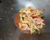 Foto langkah ke 5 dari resep Udang Asam Manis.