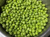 Matar (green peas) poori